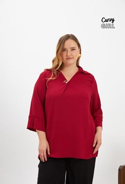 Immagine di CURVY GIRL ELEGANT FINE QUALITY BLOUSE